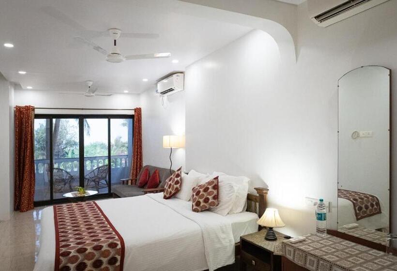 استودیو استاندارد با تخت کینگ, Shanu S Seaside Inn A Guesthouse, 100 Metres To Candolim Beach
