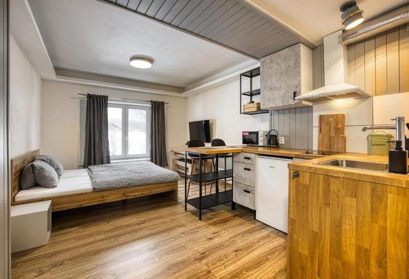 Люкс Кровать Кинг, Apartmány Pod šerákem