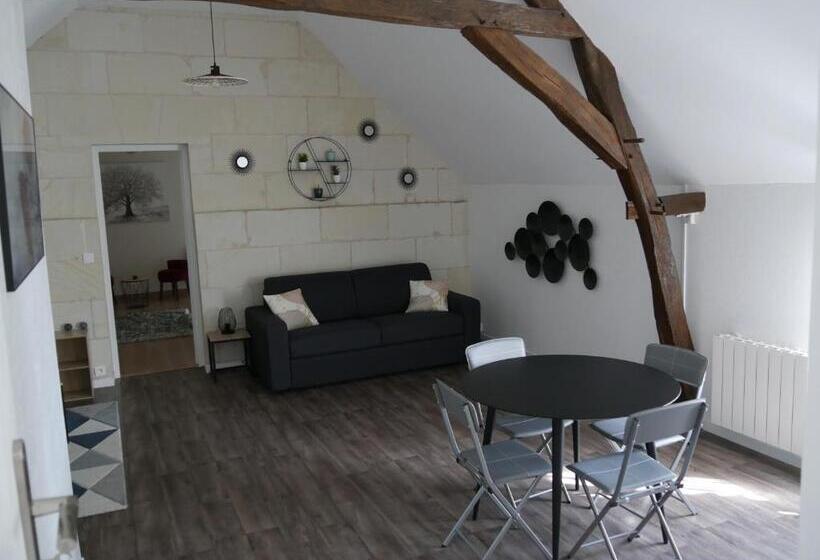 חדר משפחתי נוף לגינה, Chambres D Hotes Les Choudou S