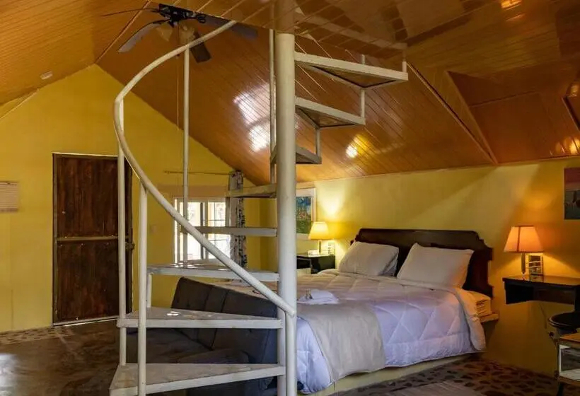 キングサイズベッドのデラックススイート, Refugio Cariguana