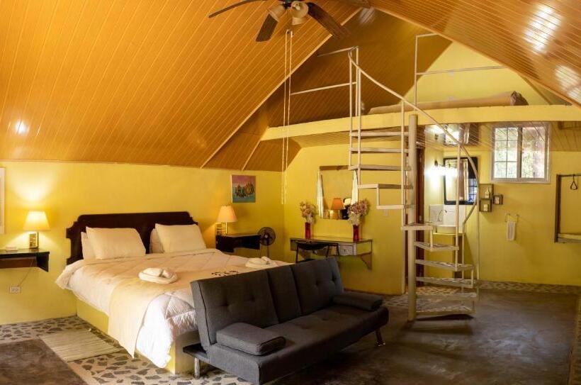 חדר דלוקס עם מיטת קינג, Refugio Cariguana