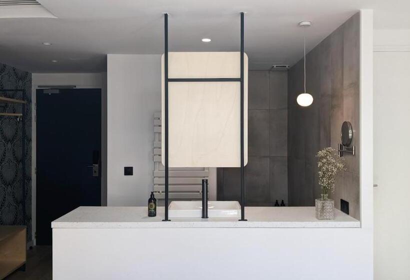 带大床的高级房间, Maison Juste