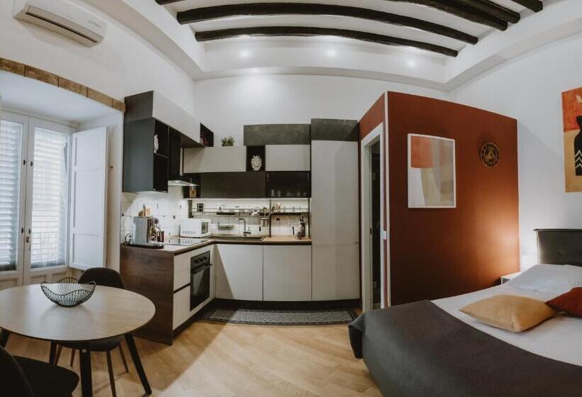 标准间带阳台, Maravigghia Palermo Rooms