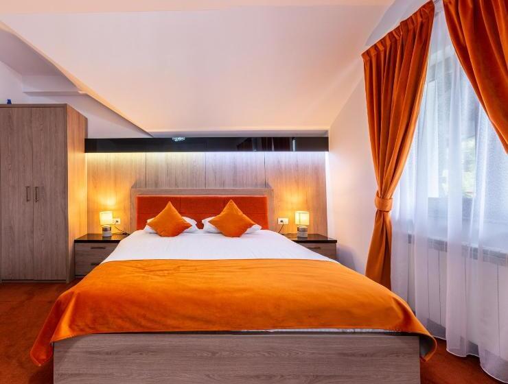 غرفة ديلوكس مزودة بشرفة, Pensiunea Paradisul Verde