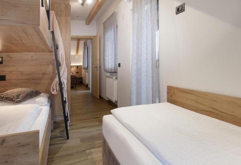 带1个卧室带观景的公寓, Family Aparthotel Winklwiese