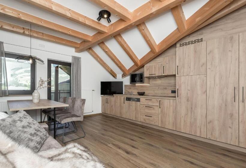 דירה בת חדר שינה 1 עם נוף, Family Aparthotel Winklwiese