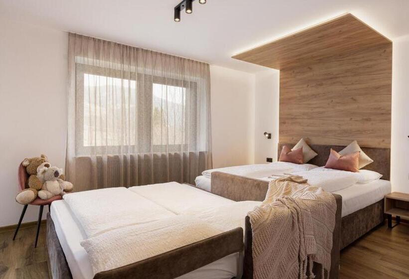 带1个卧室的带阳台的公寓, Family Aparthotel Winklwiese