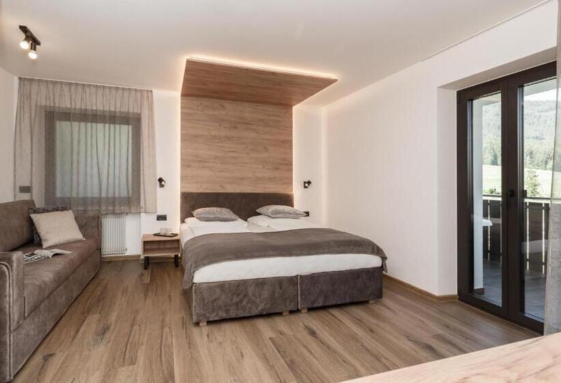 דירה בת חדר שינה 1 עם מרפסת, Family Aparthotel Winklwiese