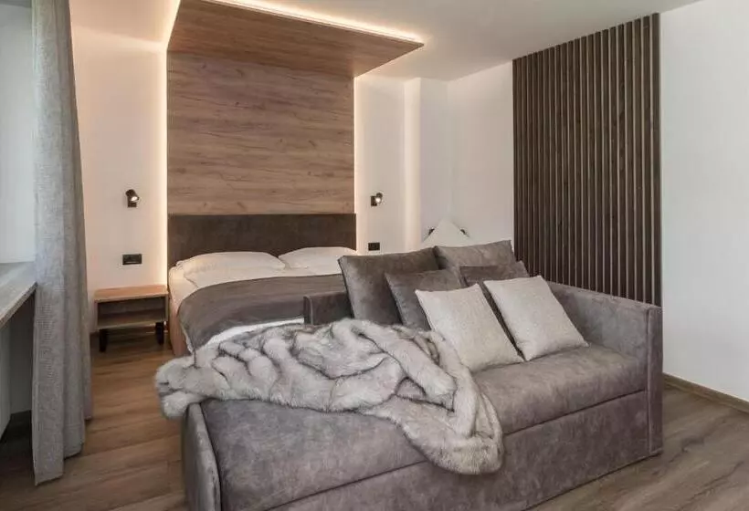 バルコニー付き１ベッドルームアパートメント, Family Aparthotel Winklwiese
