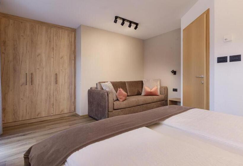 דירת חדר עם טרסה, Family Aparthotel Winklwiese