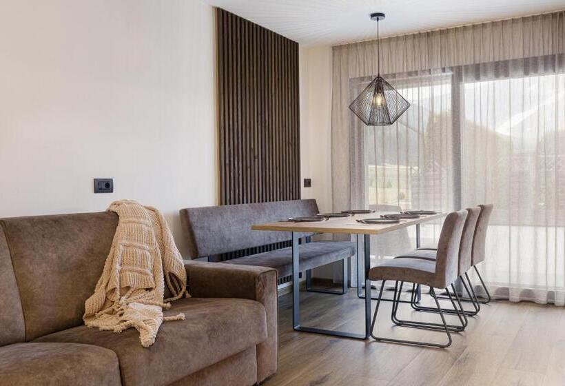 带1个卧室的带阳台的公寓, Family Aparthotel Winklwiese