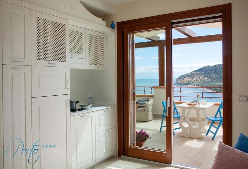 Апартаменты 2 Спальни Вид на Море, Residence Il Porto
