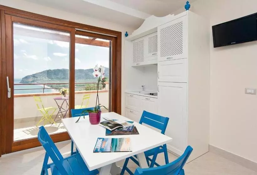 آپارتمان 1 خوابه با چشمانداز دریا, Residence Il Porto