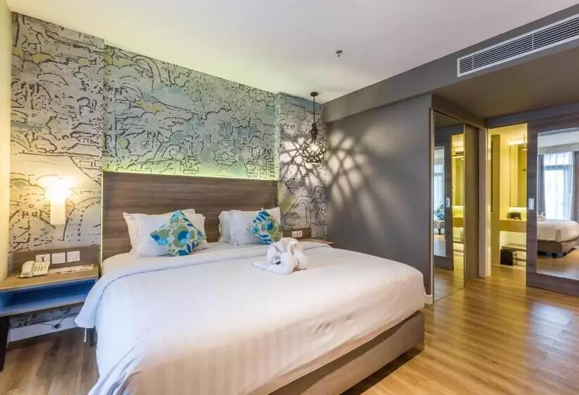 キングサイズベッドのジュニアスイート, Wyndham Garden Kuta Beach Bali