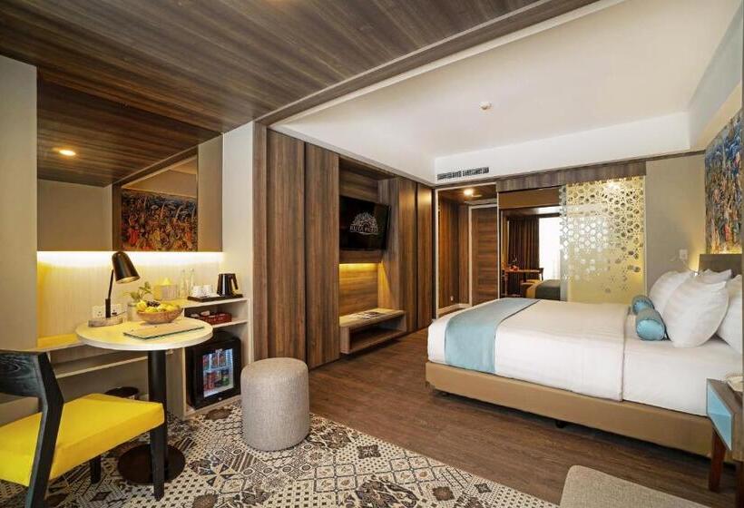 חדר פרמיום עם מרפסת, Wyndham Garden Kuta Beach Bali