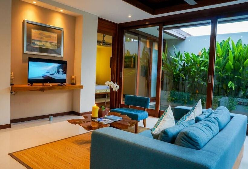 Вилла с 1 спальней и бассейном, Maca Villas & Spa Bali