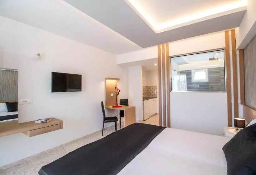 デラックスルーム, Casastavris   Aparts & Pool Suites