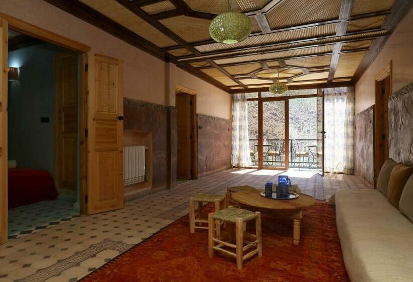 חדר סטנדרט עם מרפסת, Auberge Atlas Tamatertt