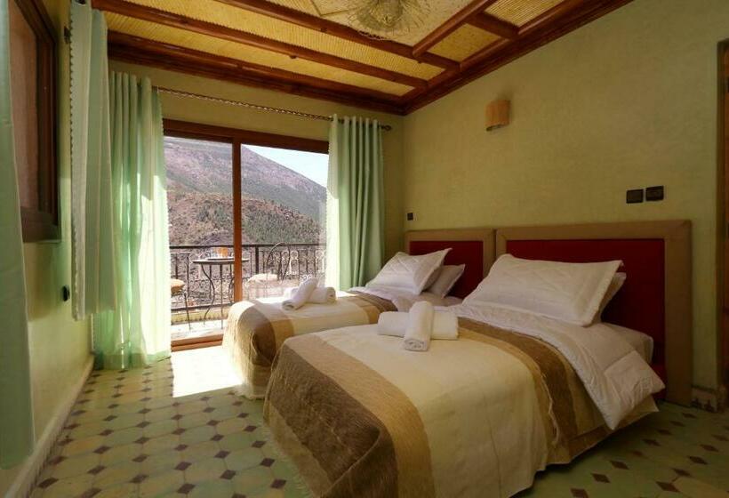 חדר סטנדרט עם מרפסת, Auberge Atlas Tamatertt