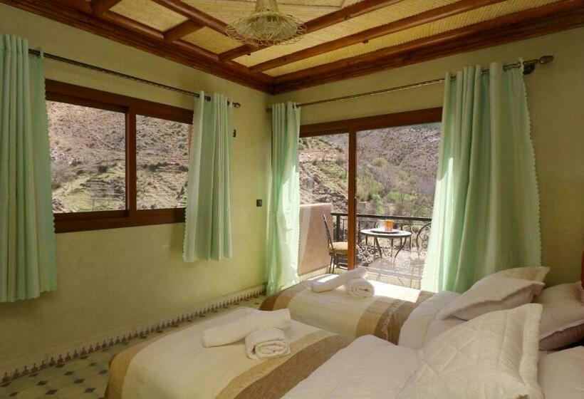 חדר סטנדרט עם מרפסת, Auberge Atlas Tamatertt