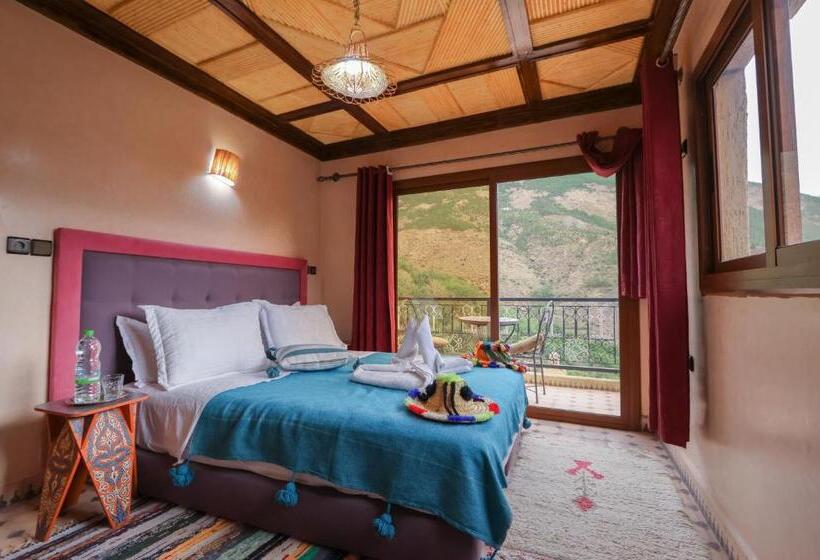 חדר סטנדרט נוף להרים, Auberge Atlas Tamatertt