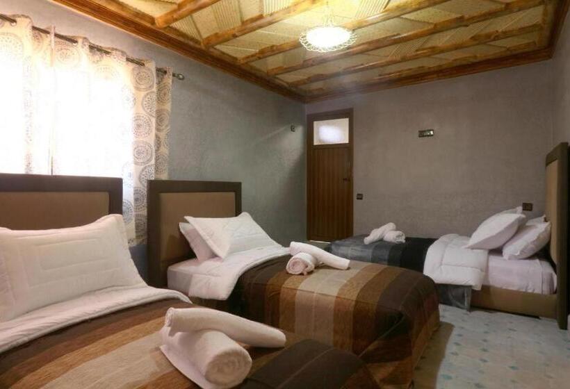 חדר סטנדרט לשלושה, Auberge Atlas Tamatertt