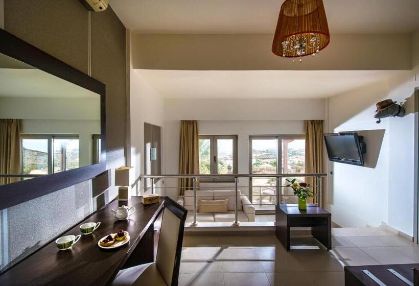 סוויטת דלוקס נוף לים, Happy Cretan Suites