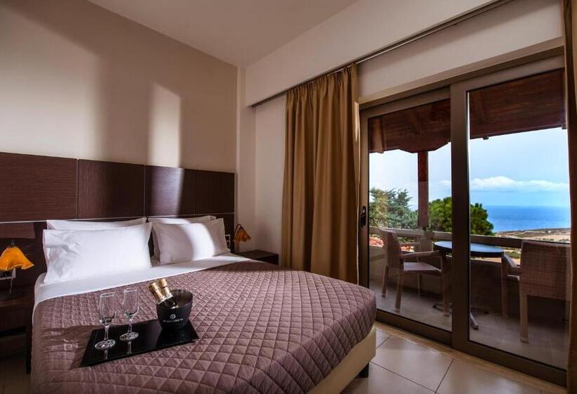 סוויטת דלוקס נוף לים, Happy Cretan Suites