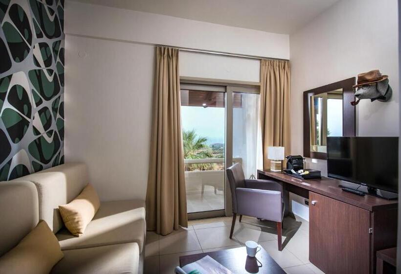 סוויטת דלוקס נוף לים, Happy Cretan Suites