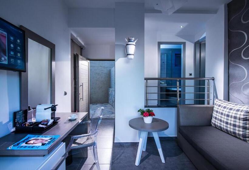 סוויטת סופריור נוף לים, Happy Cretan Suites