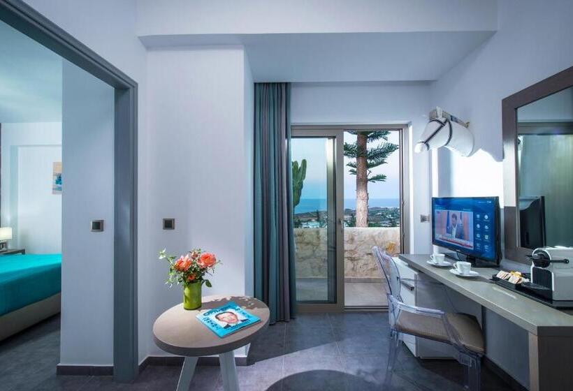 סוויטת סופריור נוף לים, Happy Cretan Suites