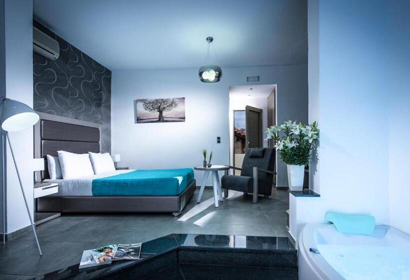 סוויטת ג'וניור נוף לים, Happy Cretan Suites