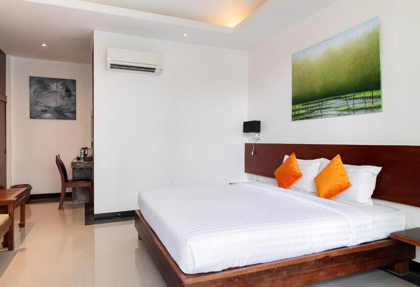 اتاق استاندارد با چشم‌انداز استخر, Green View Village Resort   Sha Plus