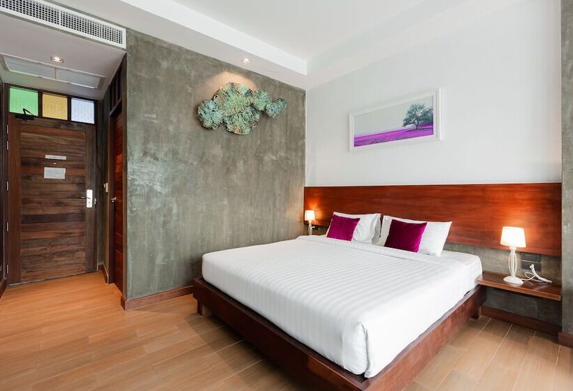 غرفة كمفورت مع بلكونة, Green View Village Resort   Sha Plus