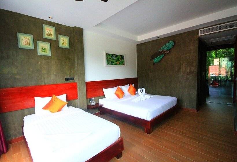 اتاق راحتی سه تخته, Green View Village Resort   Sha Plus