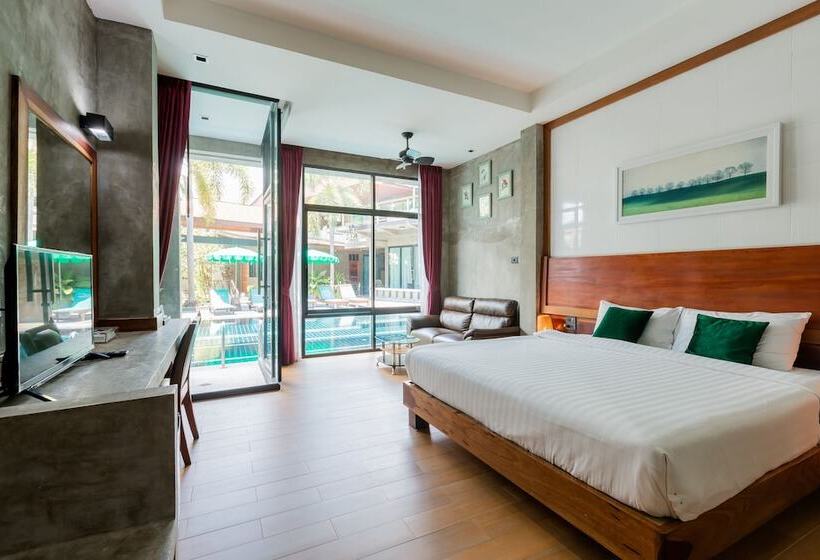 غرفة ديلوكس, Green View Village Resort   Sha Plus