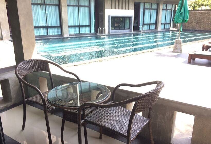 اتاق استاندارد با چشم‌انداز استخر, Green View Village Resort   Sha Plus