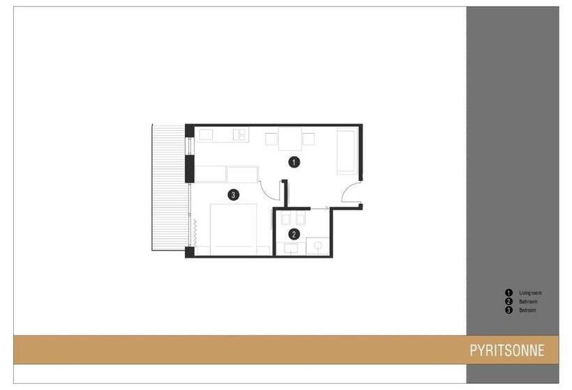 침실 1개 아파트, Lapis Monti   Apartments & Suites