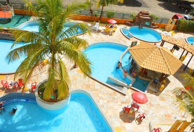 آپارتمان 1 خوابه با چشم‌انداز استخر, Thermas Place Flat