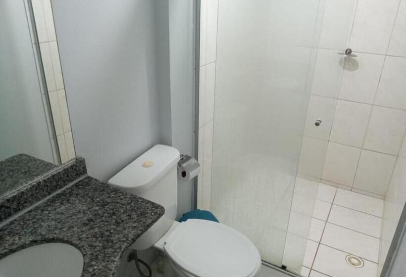 آپارتمان 1 خوابه با چشم‌انداز استخر, Thermas Place Flat