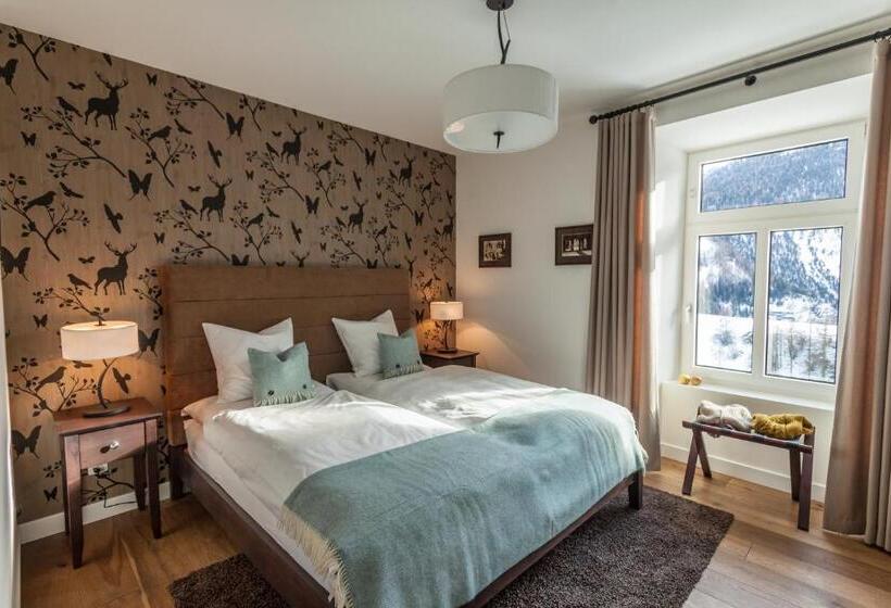 クラシックルーム, Boutique Hotel Garni Bellevue Davos Wiesen