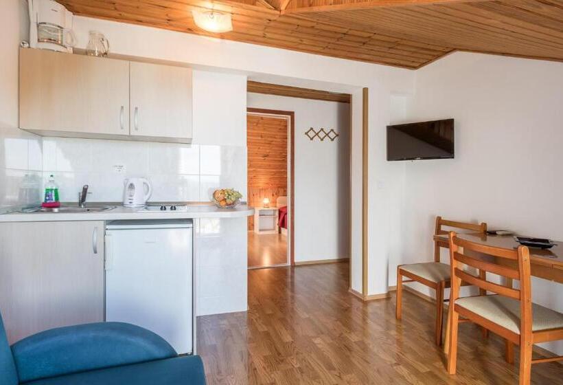 شقة غرفة نوم واحدة مطلة علي البحر مزوَّدة بشُرفة, Pansion Lovac