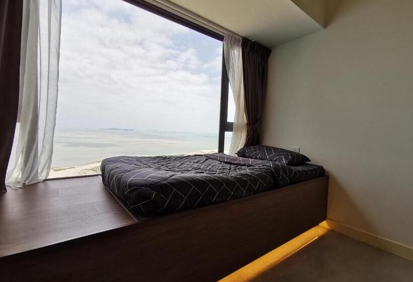 آپارتمان 1 خوابه با چشم‌انداز دریا, Thermospace Imperio B2531 Melaka City