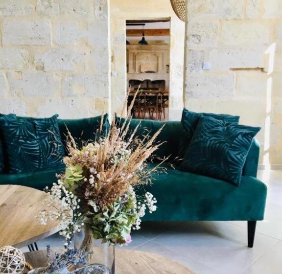 חדר סטנדרט נוף לגינה, Chambres D Hôte & Gîte Château Le Conte   Saint Emilion