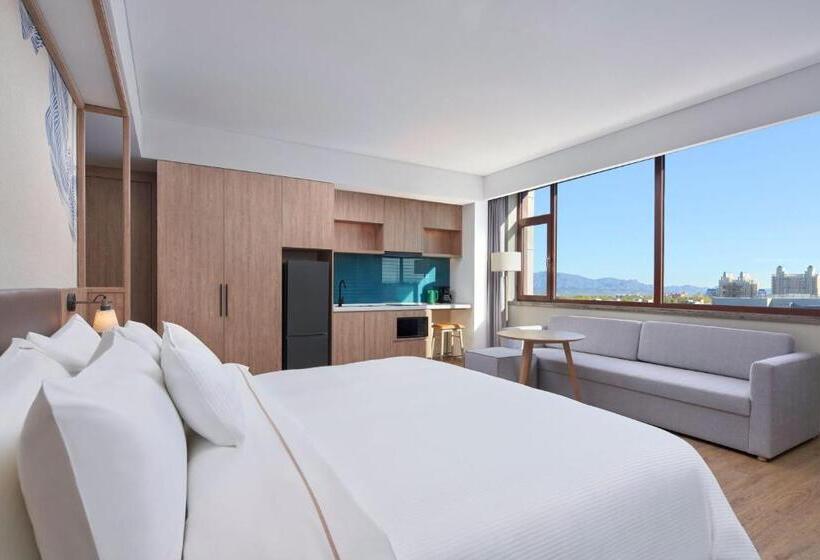 Estúdio standard Cama King, Element Beijing Yanqing