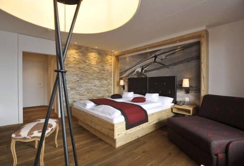 スーペリアシングルルーム, Blatter S Arosa Hotel & Bella Vista Spa
