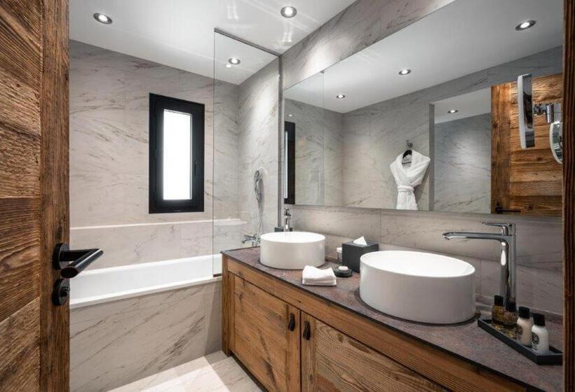 Номер Deluxe, Hôtel La Sivolière