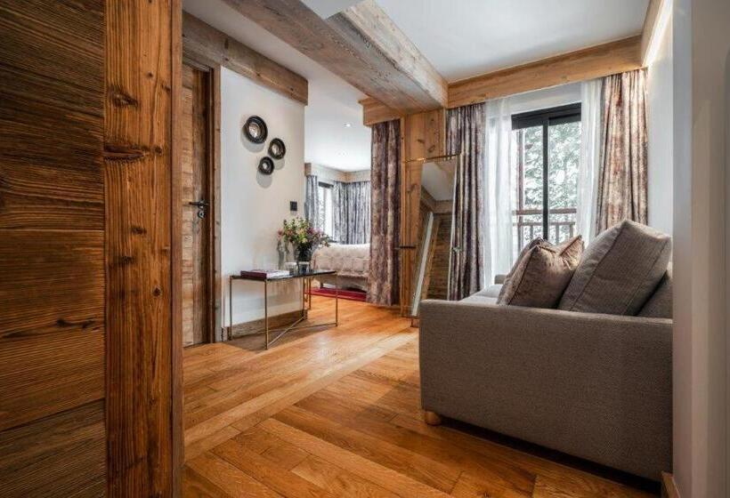 Номер Deluxe, Hôtel La Sivolière