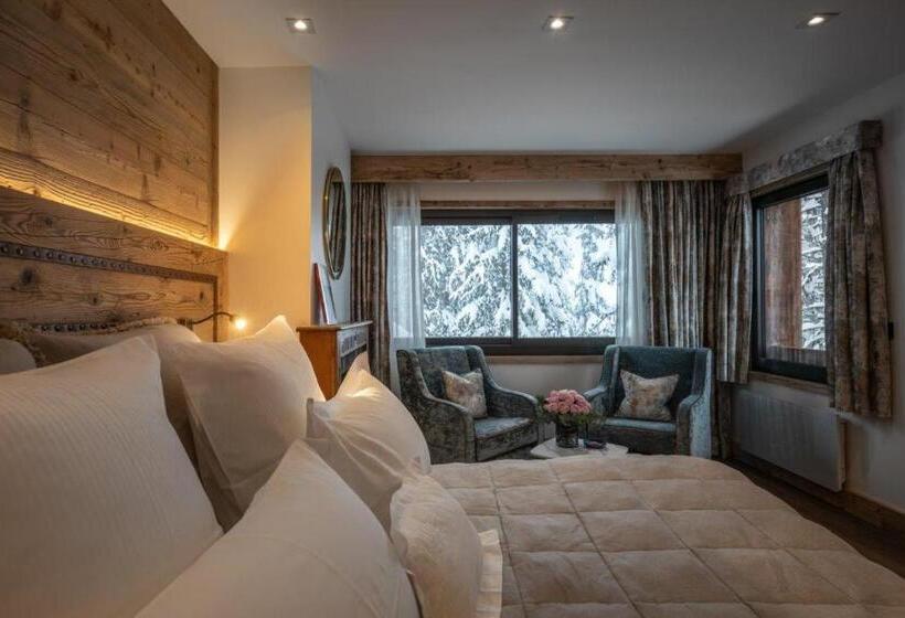 Номер Deluxe, Hôtel La Sivolière