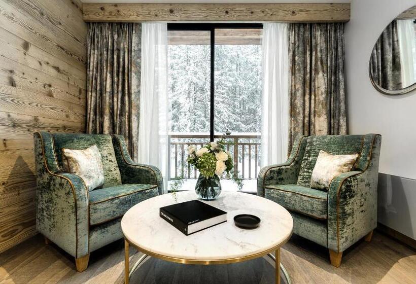 Номер Deluxe, Hôtel La Sivolière